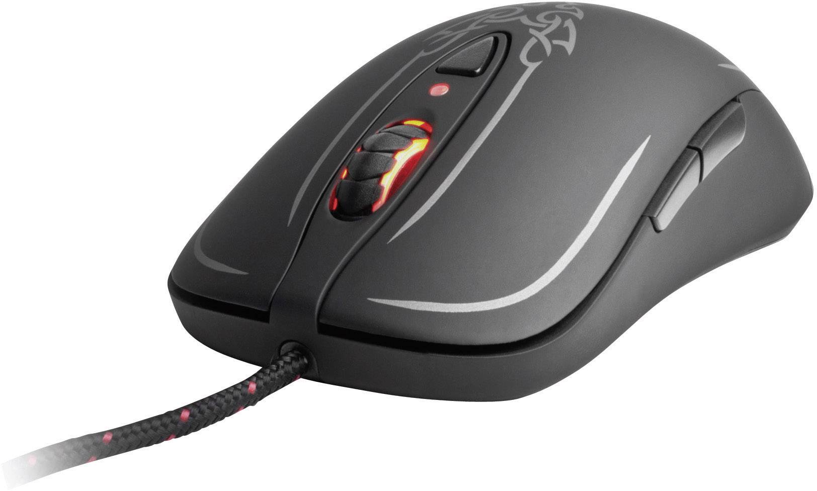 Steelseries Diablo® III Gaming-Maus USB Laser Schwarz 7 Tasten 5700 dpi Beleuchtet