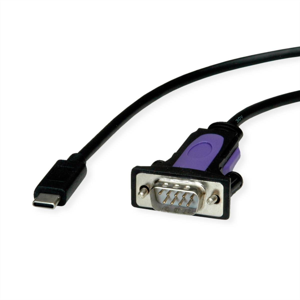 Roline Konverter-Kabel USB-C - seriell, FTDI Chipset, 1,8m