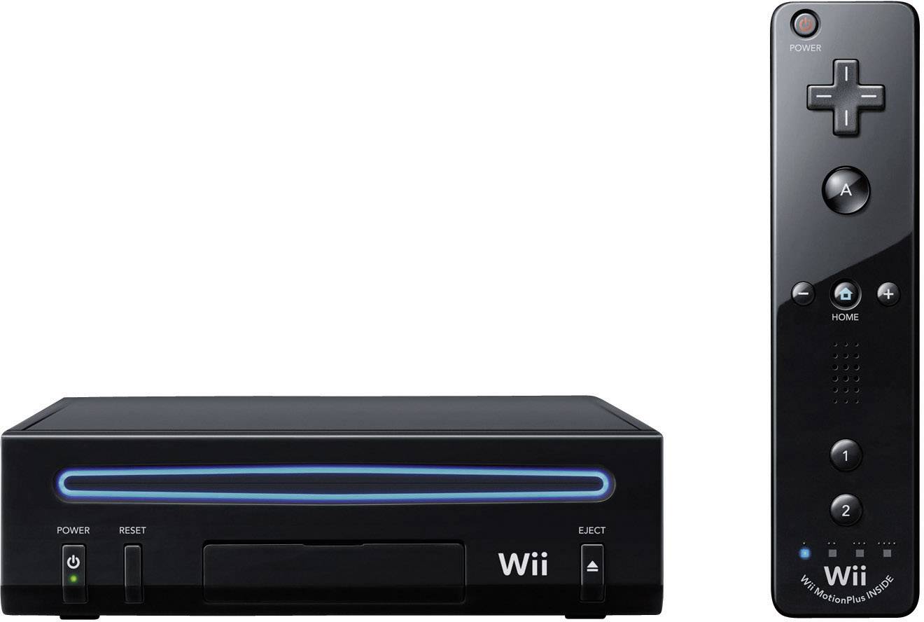 Nintendo Wii Konsole Schwarz inkl. Mario Kart