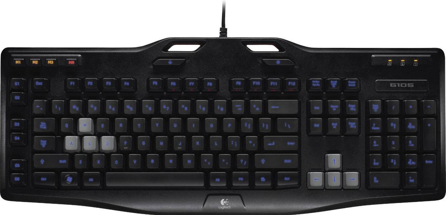 Logitech Gaming Gaming Keyboard G105 Gaming-Tastatur Deutsch, QWERTZ