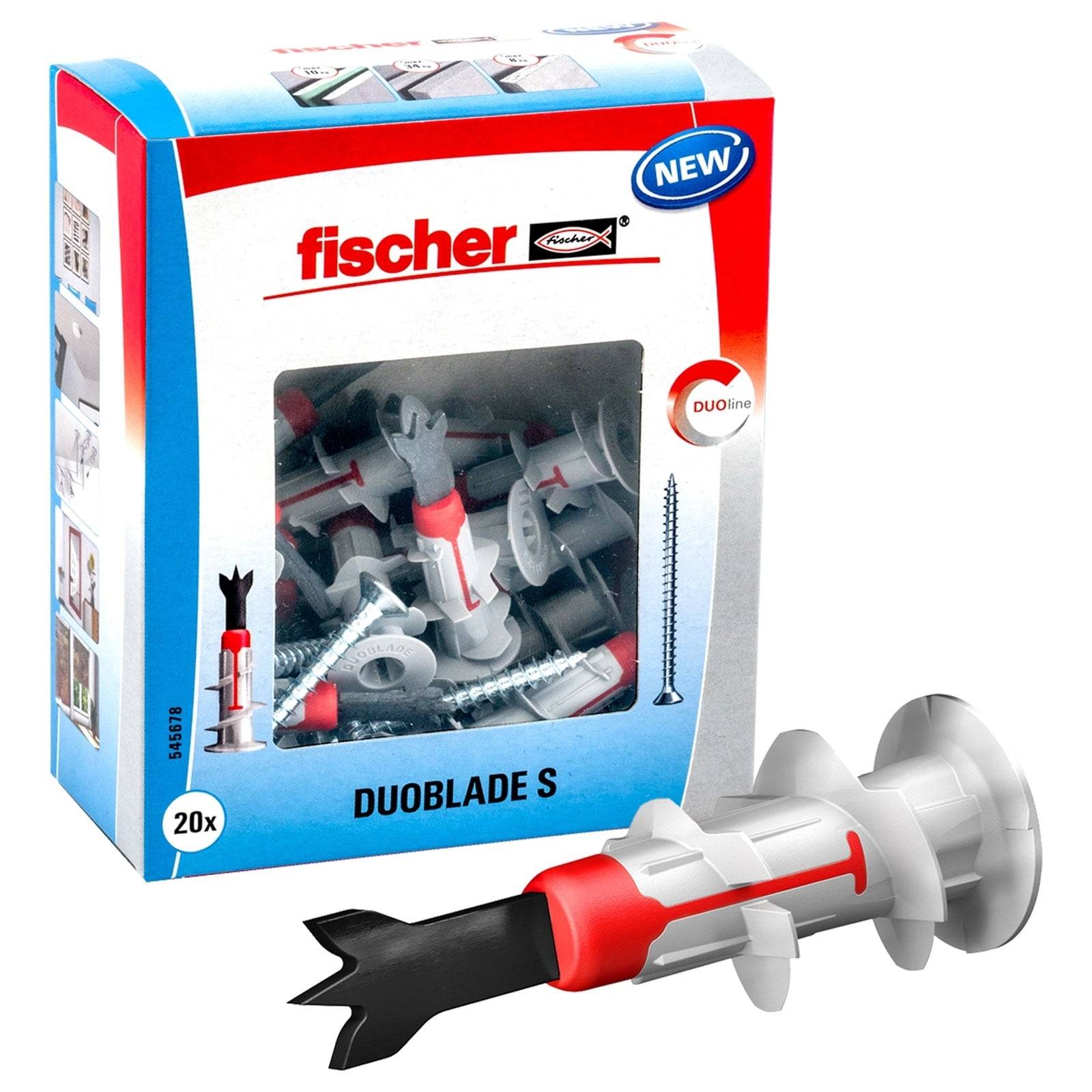 DUOBLADE S - Spreizdübel - Beton - Grau - 4,4 cm - 5 cm - 20 Stück(e)