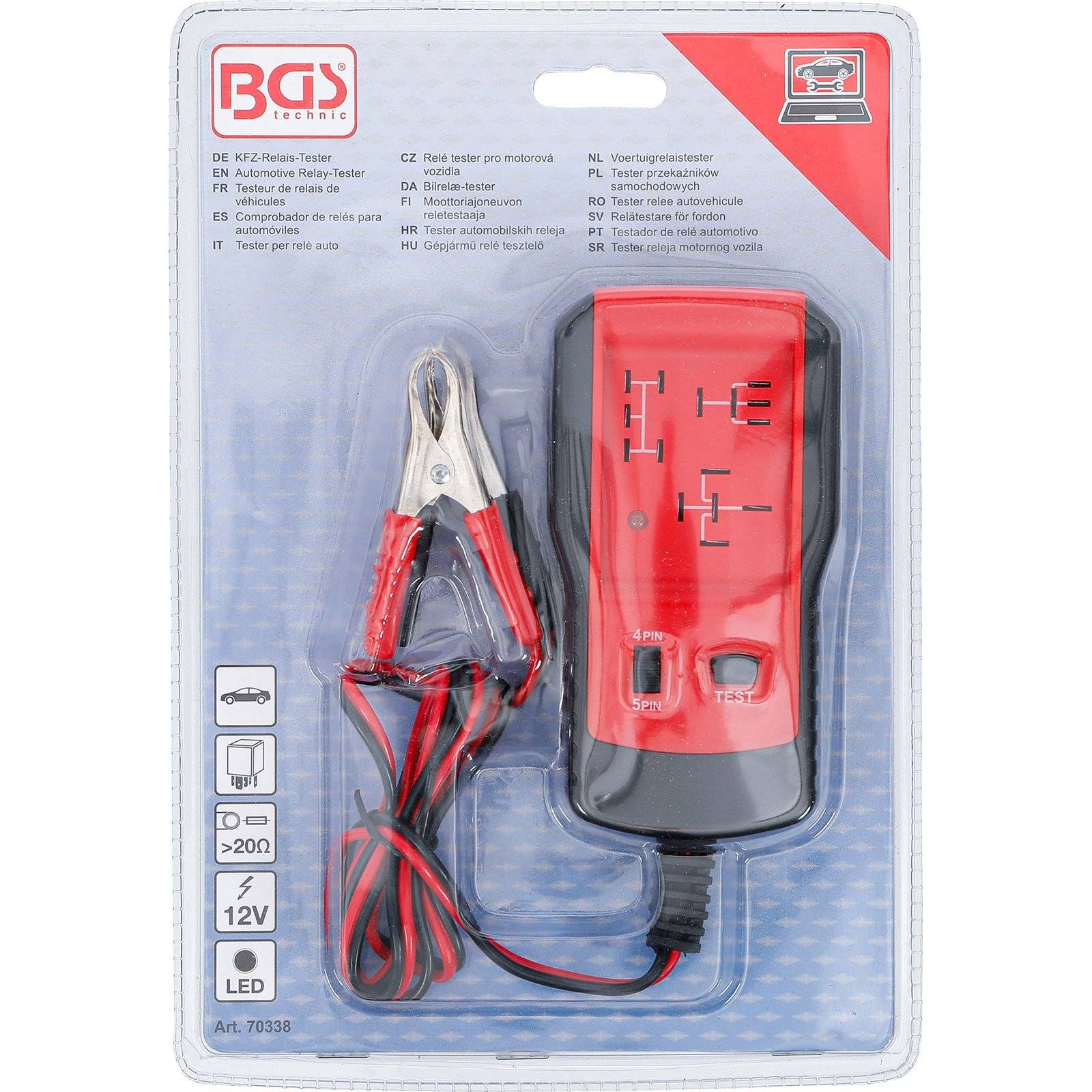 KFZ-Relais-Tester 12 V