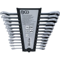 BGS Ratschenring-Maulschlüssel-Satz SW 8 - 19 mm 12tlg. - 6544 BGS Ratschenring-Maulschlüssel-Satz SW 8 - 19 mm 12tlg. - 6544