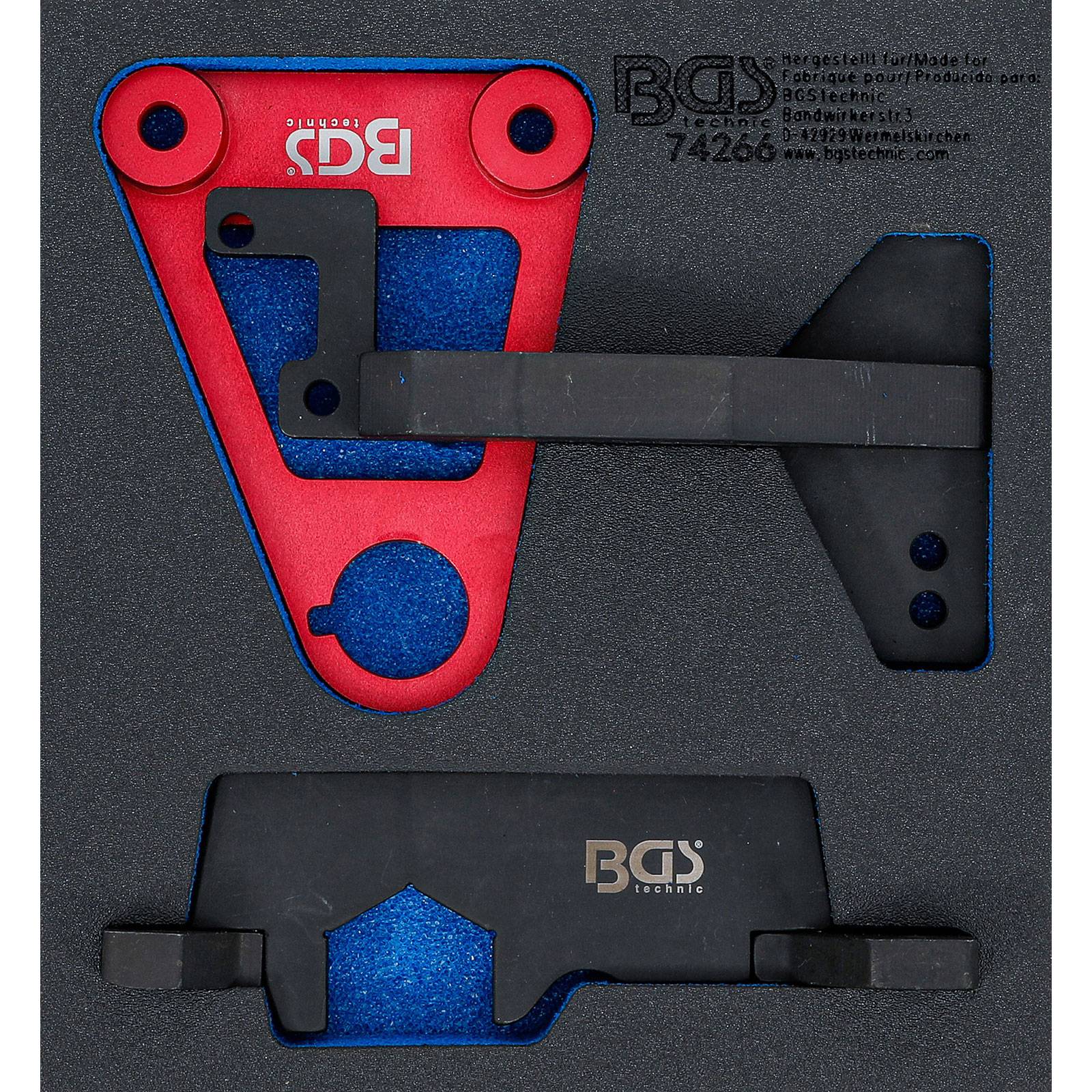 BGS technic Werkstattwageneinlage 1/6: Motor-Einstellwerkzeug-Satz |