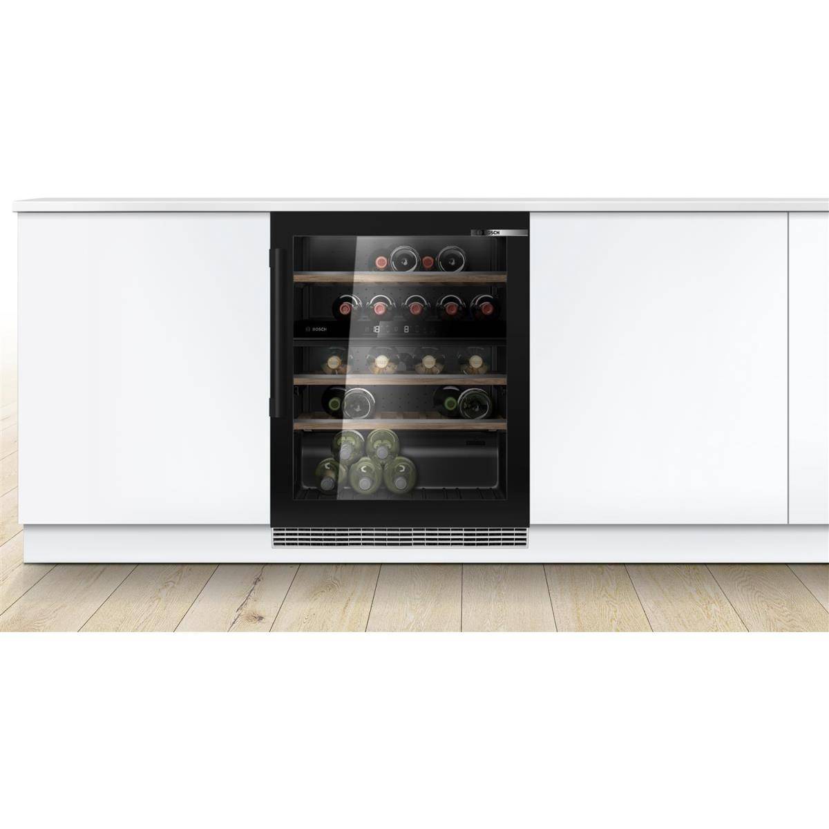Bosch Serie | 6 KUW21AHG0 - Weinkühlschrank - eingebaut