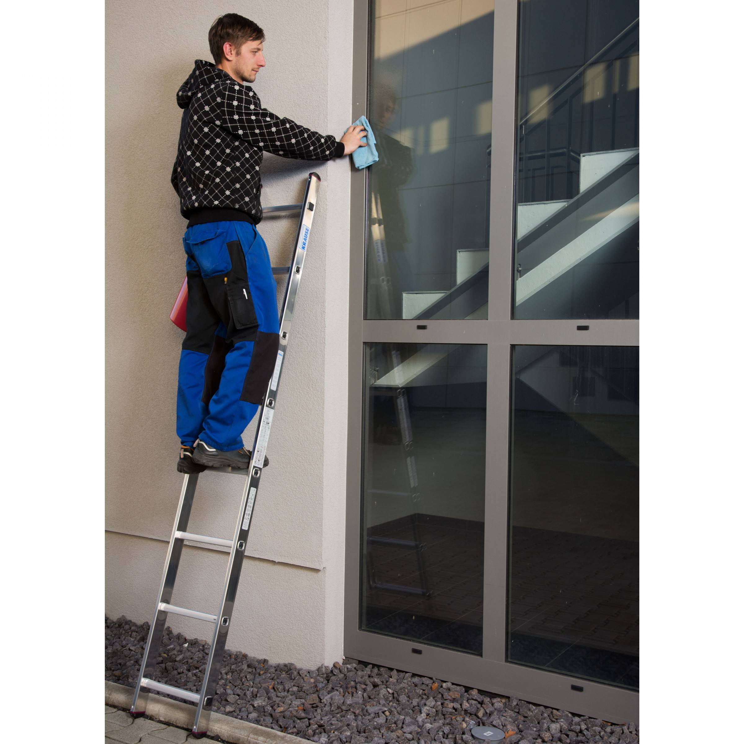 Krause Corda Anlegeleiter 10 Sprossen