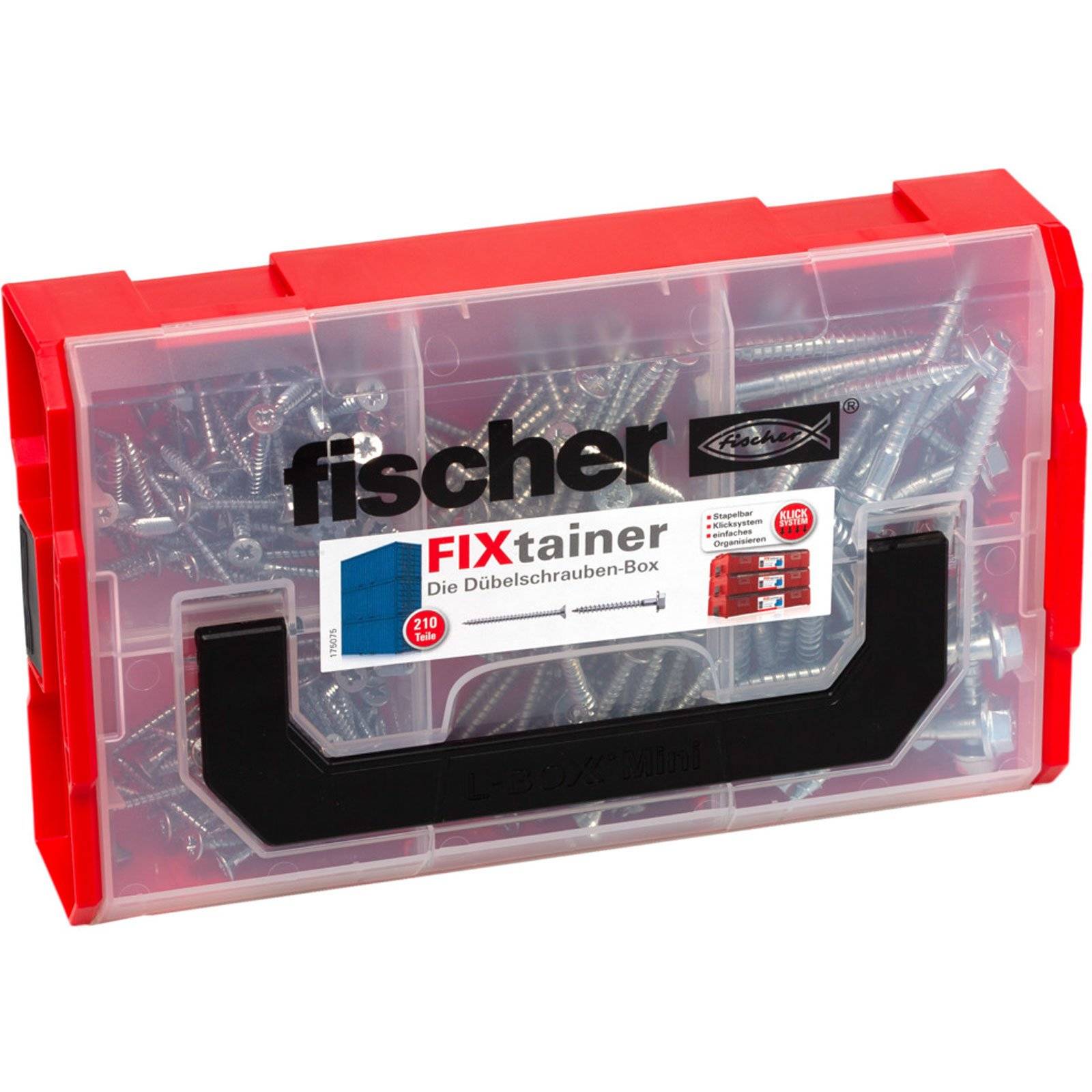 553347 FIXtainer Dübelschrauben Set Inhalt 1
