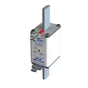Eaton NH-Sicherung NH02, 100A, 400V AC, gL/gG, 120kA, Doppelkennmelder, Messerkontakte, 1 Stk.