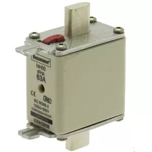 Eaton NH-Sicherung NH00, 63A, 500V AC, gL/gG, 120kA, Messerkontakte, Doppelanzeige, 1 Stk.