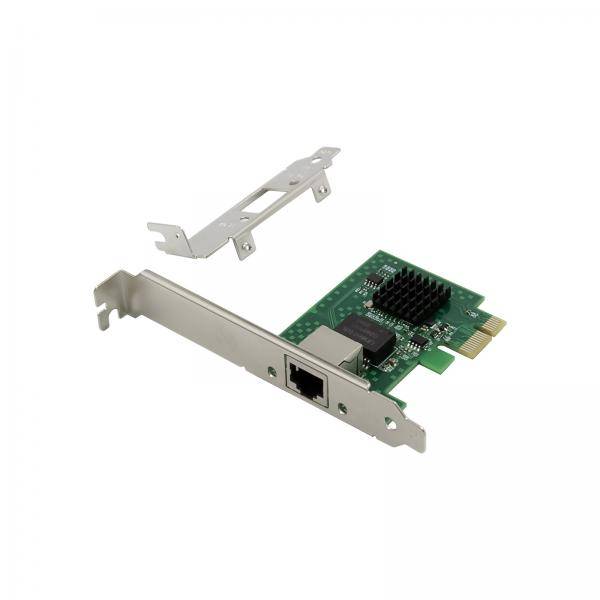 LevelOne GE Netzwerkkarte PCIe1x/1xRJ45 2.5G grün - Netzwerkkarte - PCI