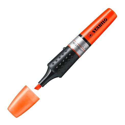 Textmarker Luminator Etui mit 6 Stiften