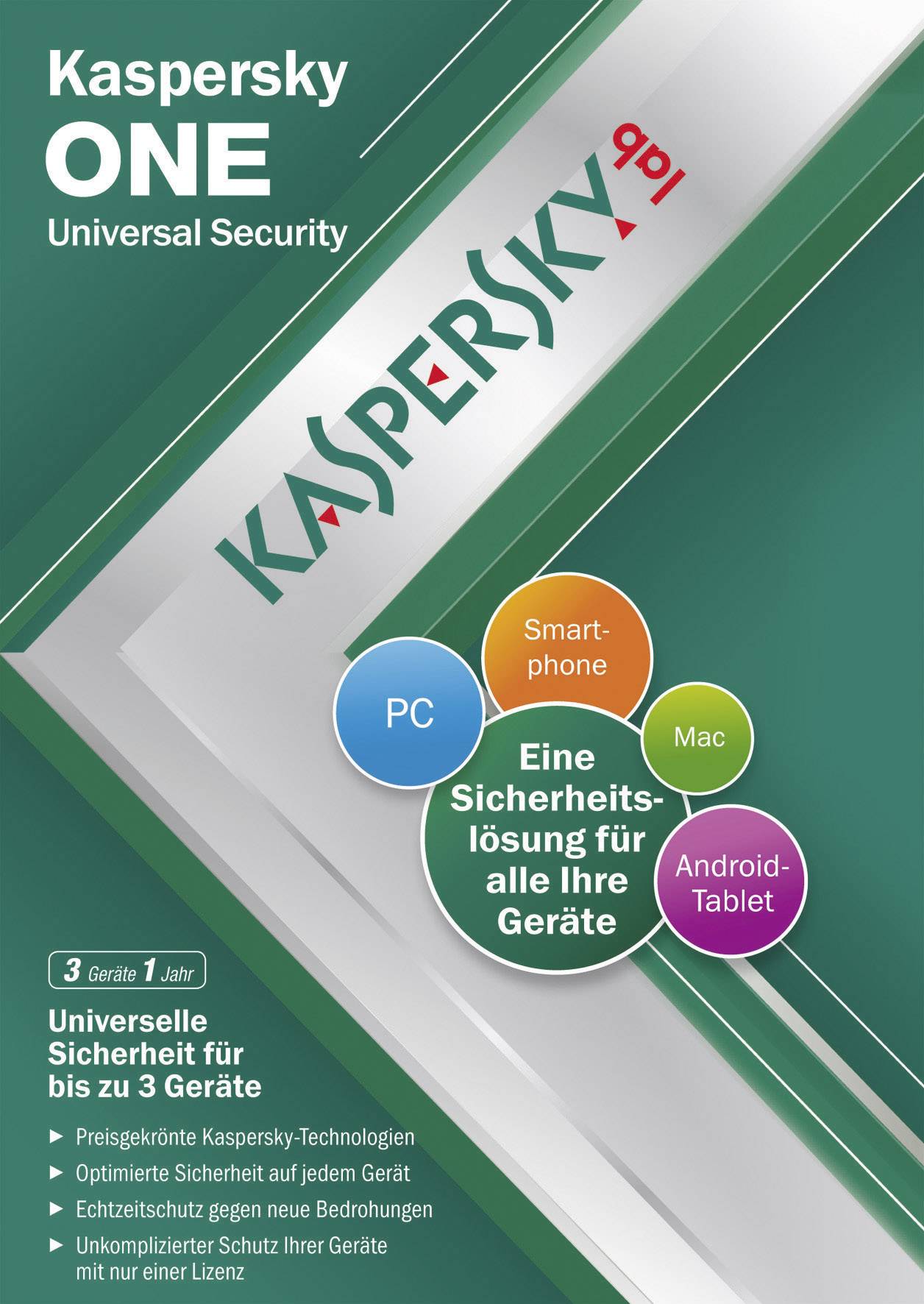 KASPERSKY ONE (3-USER)