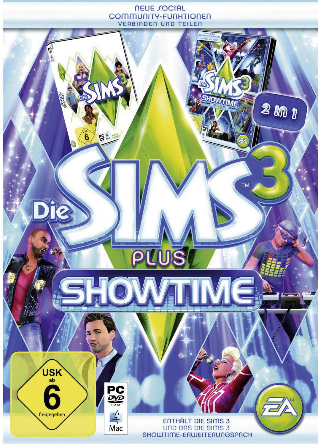 Die Sims3 + Die Sims 3 Showtime (Add-On) PC