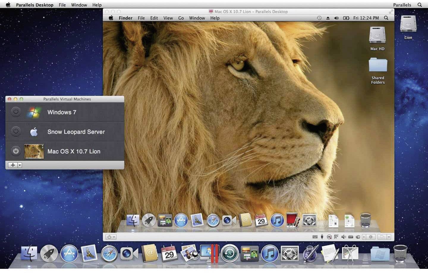 Parallels Desktop 7 Switch to Mac Edition Vollversion, 1 Lizenz