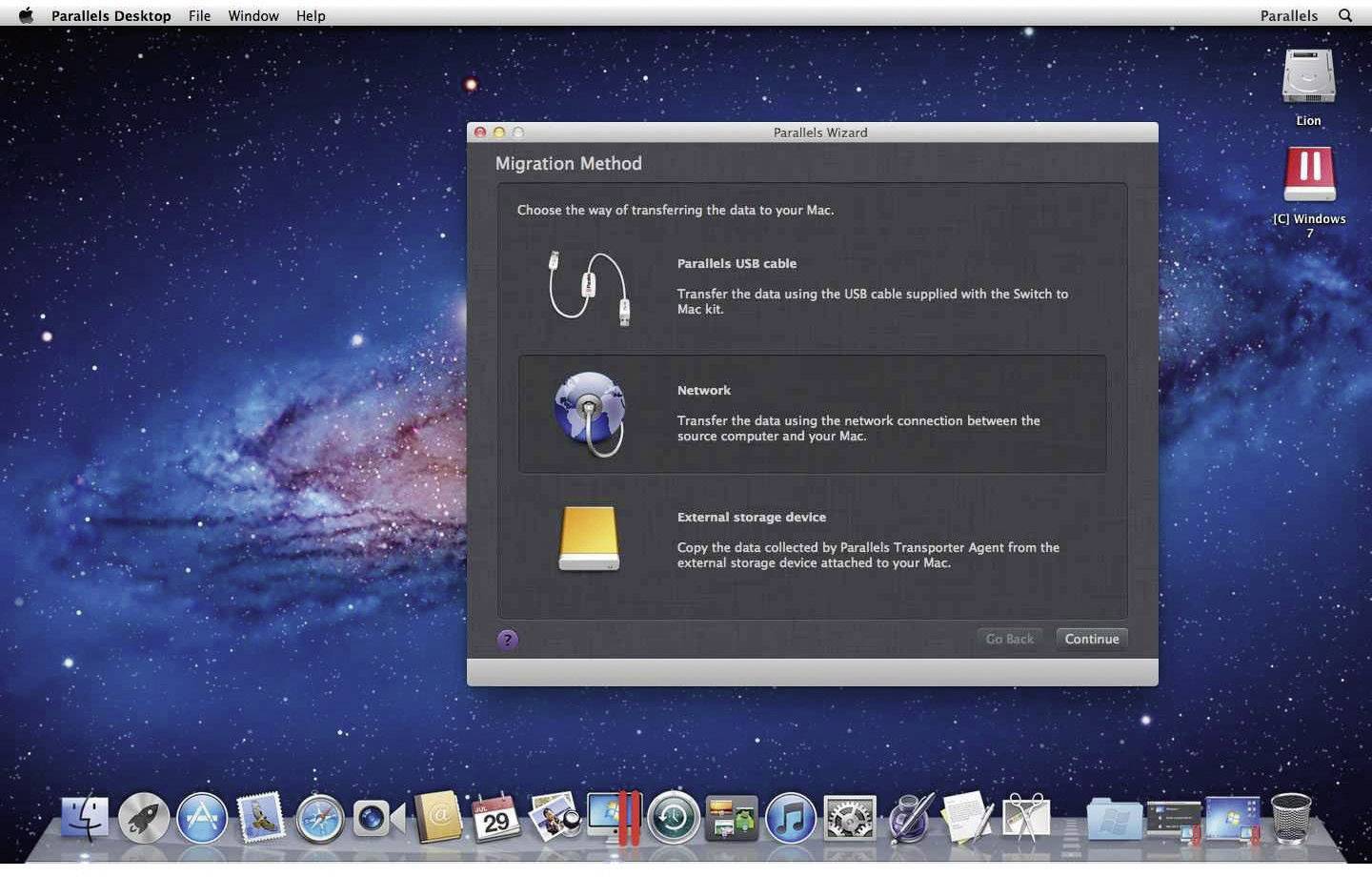 Parallels Desktop 7 Switch to Mac Edition Vollversion, 1 Lizenz