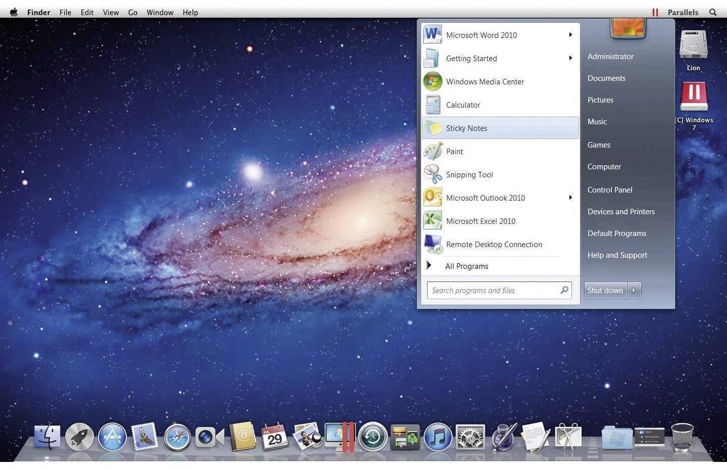 Parallels Desktop 7 Switch to Mac Edition Vollversion, 1 Lizenz