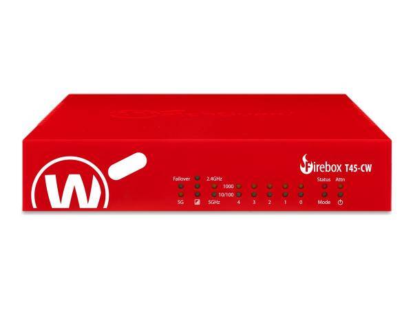 WatchGuard Firebox T45-CW - Sicherheitsgerät - mit 1 Jahr Total Security Suite -