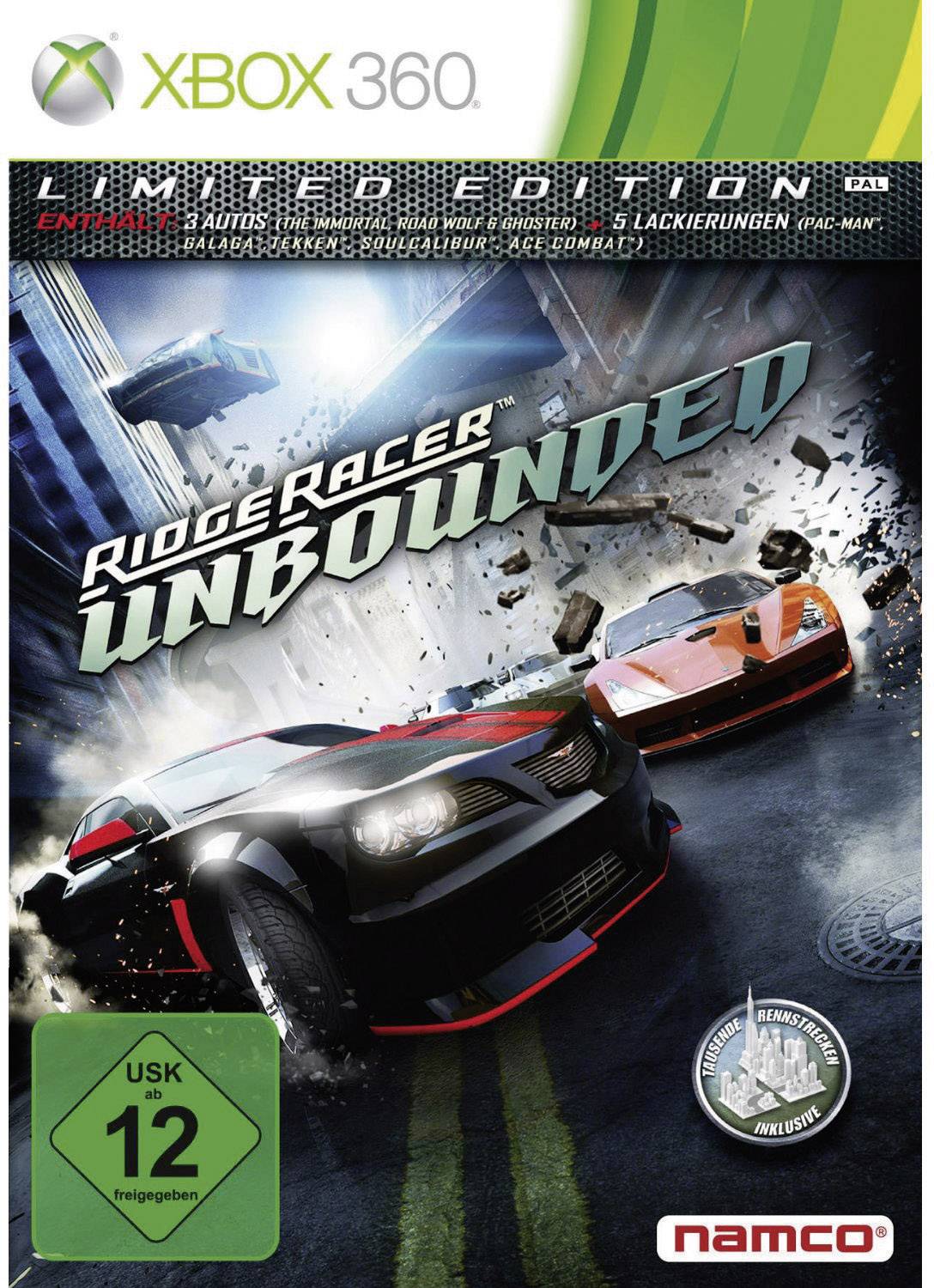 Ridge Racer Unbounded Xbox 360