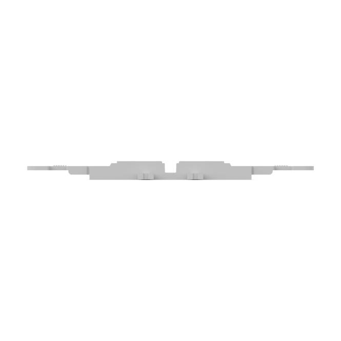 WAGO 221-2502 Befestigungsadapter mit Zugentlastung, 2-fach (Inhalt 5