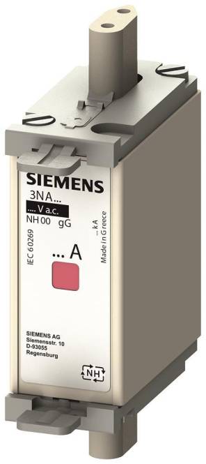 SIEMENS - 3NA6830-4 Sicherungseinsatz Sicherungsgroesse 000 100 A 400 V/AC