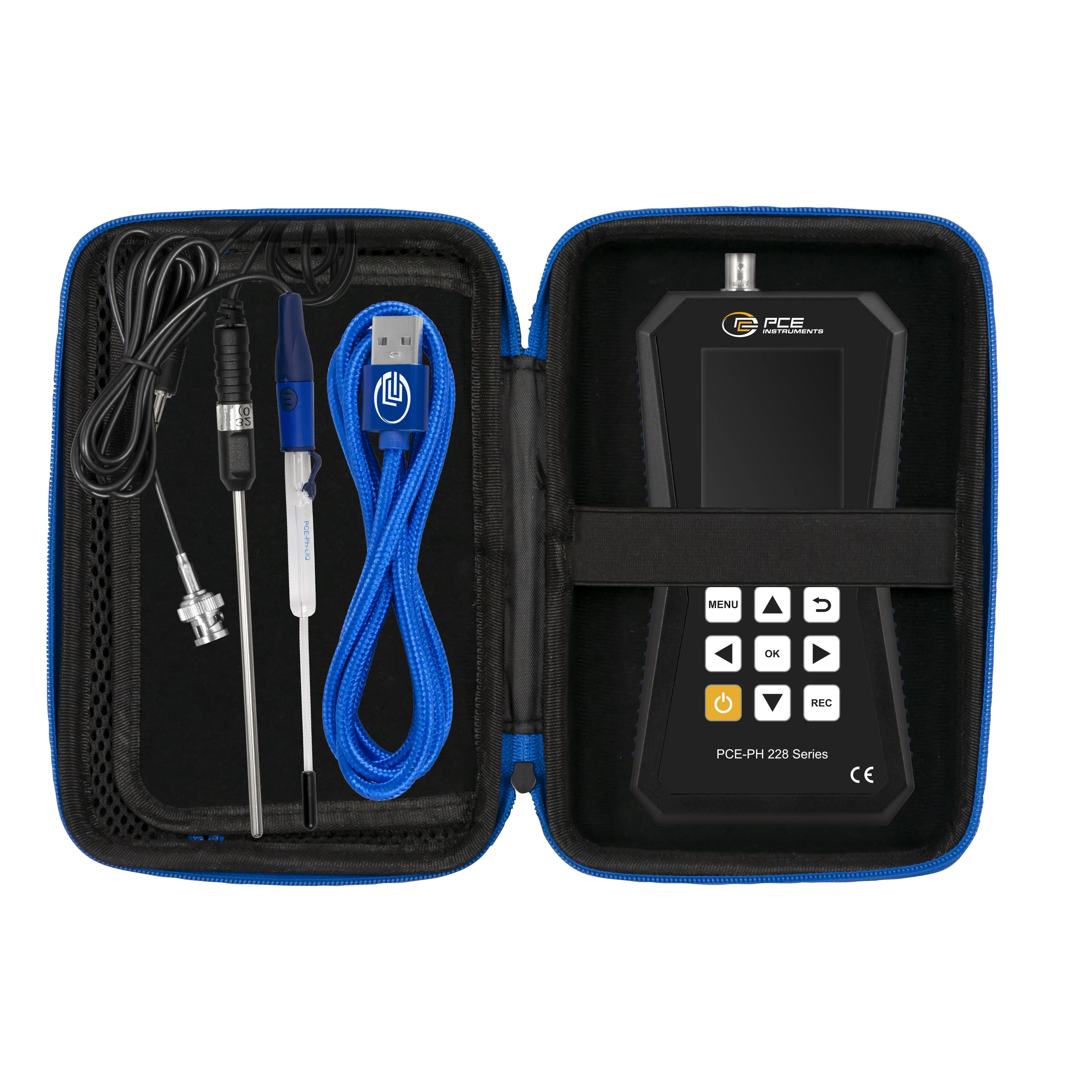 PCE Instruments PCE-PH 228LIQ pH-Messgerät pH-Wert, Temperatur, Redox (ORP)