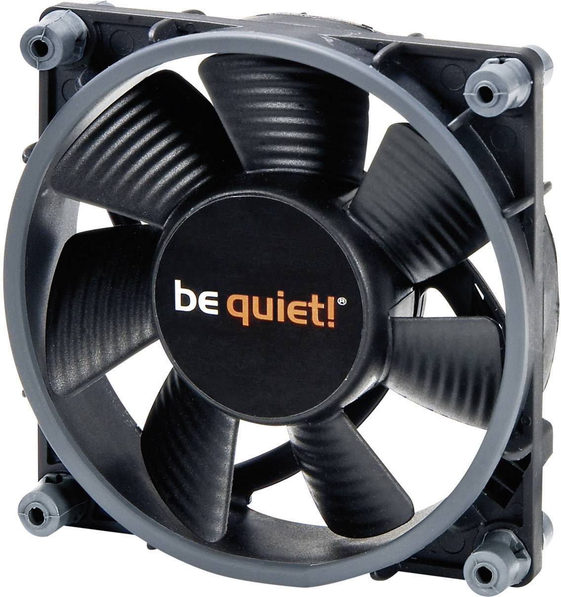 BeQuiet Shadow Wings PWM PC-Gehäuse-Lüfter Schwarz (B x H x T) 80 x 80 x 25 mm