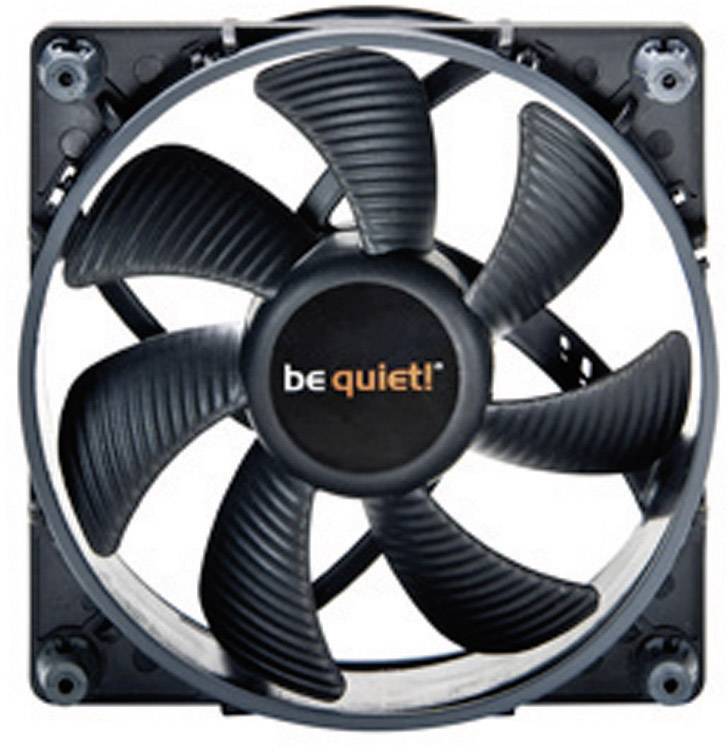 BeQuiet Shadow Wings Low-Speed PC-Gehäuse-Lüfter Schwarz (B x H x T) 120 x 120 x 25 mm