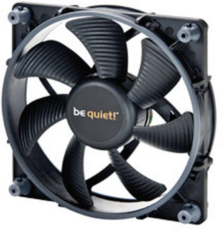 BeQuiet Shadow Wings Low-Speed PC-Gehäuse-Lüfter Schwarz (B x H x T) 120 x 120 x 25 mm