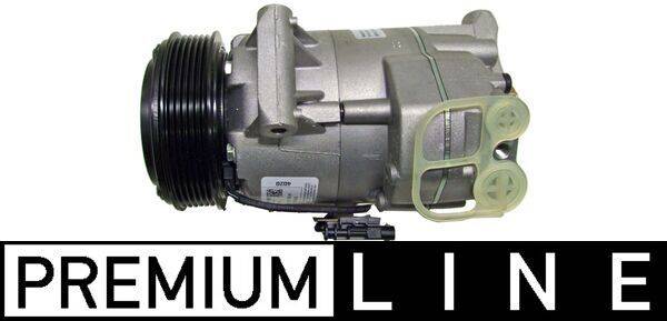 Klimakompressor 12 V Ø 110 mm MAHLE passend für u.a. OPEL ZAFIRA