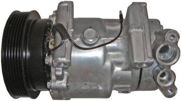 Klimakompressor 12 V Ø 125 mm MAHLE passend für u.a. RENAULT CLIO