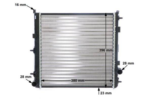 Mahle CR557000S Kühler, Motorkühlung