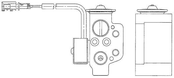 Expansionsventil Klimaanlage Ø 18 mm Ø 17,7 mm MAHLE für u.a. AUDI A6