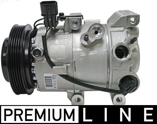 Klimakompressor 12 V Ø 115 mm MAHLE passend für u.a. HYUNDAI ix35