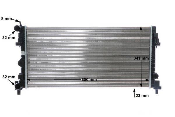 Mahle CR1096000S Kühler, Motorkühlung