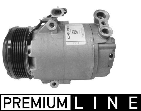 Klimakompressor Kühlmittel-Verdichtung 12 V Ø 109 mm MAHLE für OPEL ZAFIRA