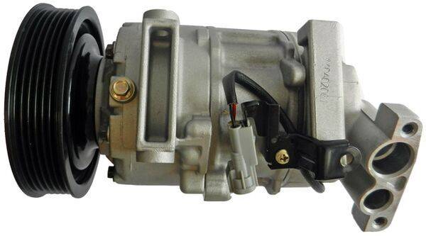 Klimakompressor 12 V Ø 125 mm MAHLE passend für u.a. RENAULT MEGANE