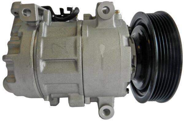 Klimakompressor 12 V Ø 125 mm MAHLE passend für u.a. RENAULT MEGANE