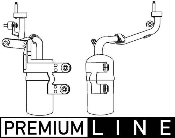 Mahle AD291000P Trockner, Klimaanlage