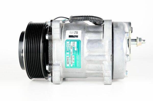 Klimakompressor Kühlmittel-Verdichtung 24 V Ø 119 mm MAHLE für u.a. DAF LF