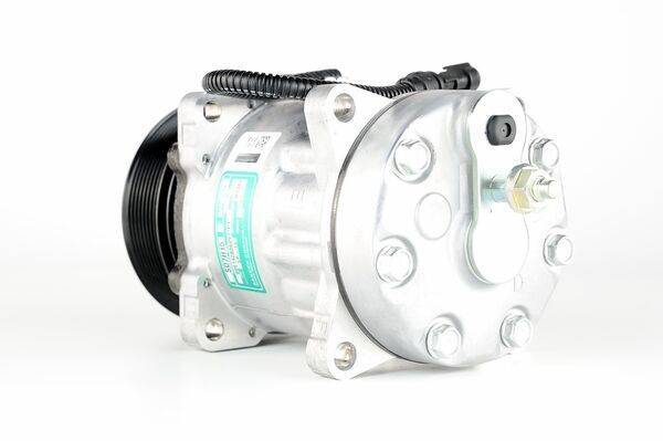 Klimakompressor Kühlmittel-Verdichtung 24 V Ø 119 mm MAHLE für u.a. DAF LF