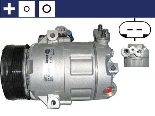 Kompressor Klimaanlage MAHLE für OPEL ASTRA G Stufenheck