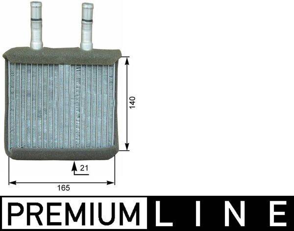 Mahle AH171000P Wärmetauscher, Innenraumheizung