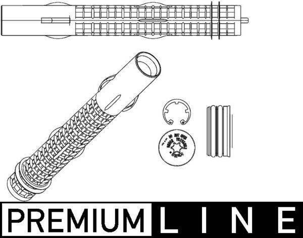 Mahle AD287000P Trockner, Klimaanlage