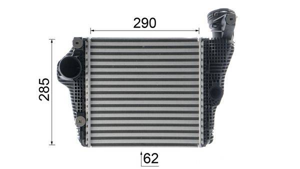 Mahle CI334000P Ladeluftkühler