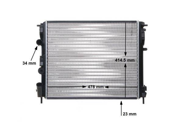 Mahle CR35000S Kühler, Motorkühlung