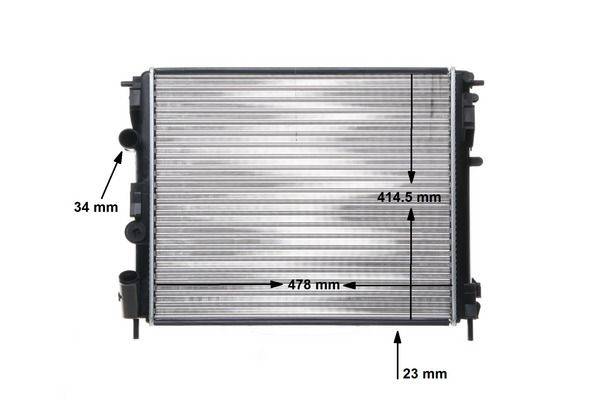Mahle CR35000S Kühler, Motorkühlung