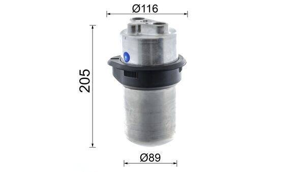 Mahle AD8000P Trockner, Klimaanlage