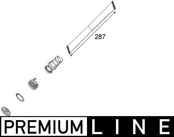 Mahle AD1000P Trockner, Klimaanlage