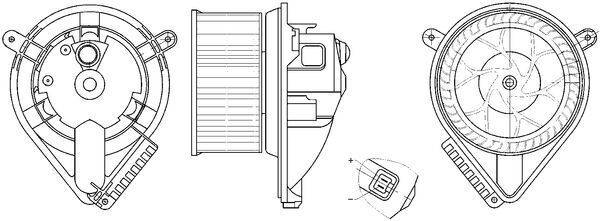 Mahle AB272000S Innenraumgebläse