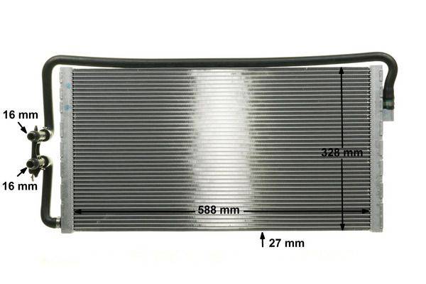 Mahle CR1044000P Niedertemperaturkühler, Ladeluftkühler